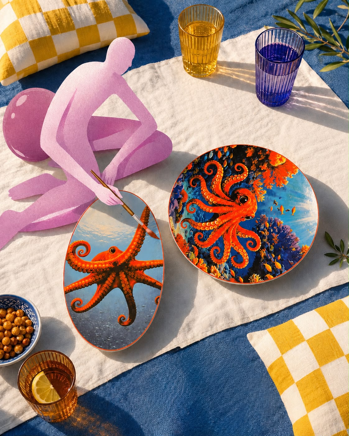 Bellmare Collection – 8-Piece Dinner & Serving Set