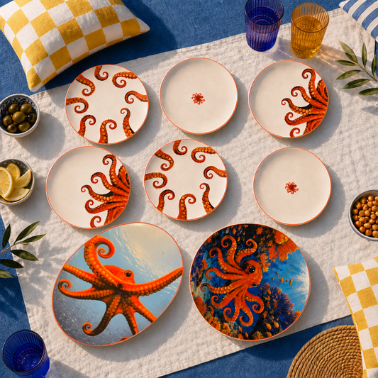 Bellmare Collection – 8-Piece Dinner & Serving Set