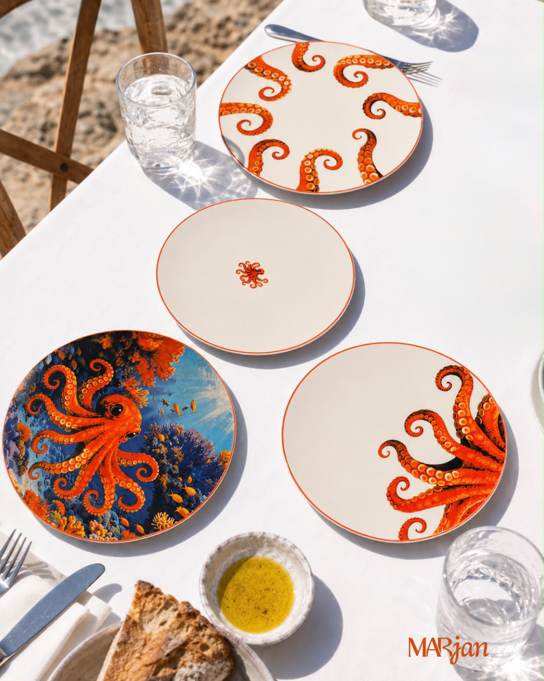 Bellmare Collection – 8-Piece Dinner & Serving Set